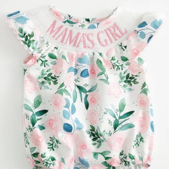 Other - Smocked Baby Girl Bubble